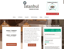 Tablet Screenshot of istanbulithaca.com